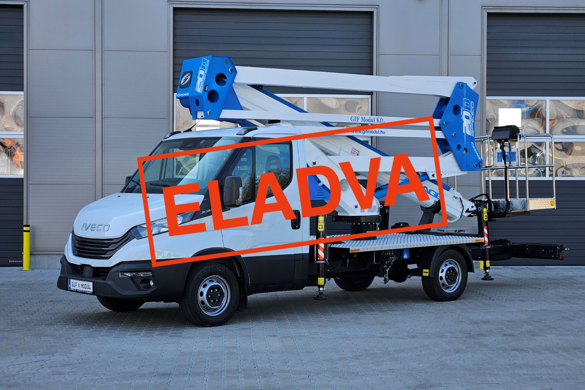 Socage 20D kosaras autó + Iveco Daily 35S14