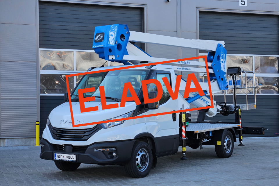 Socage 20D kosaras autó + Iveco Daily 35S14