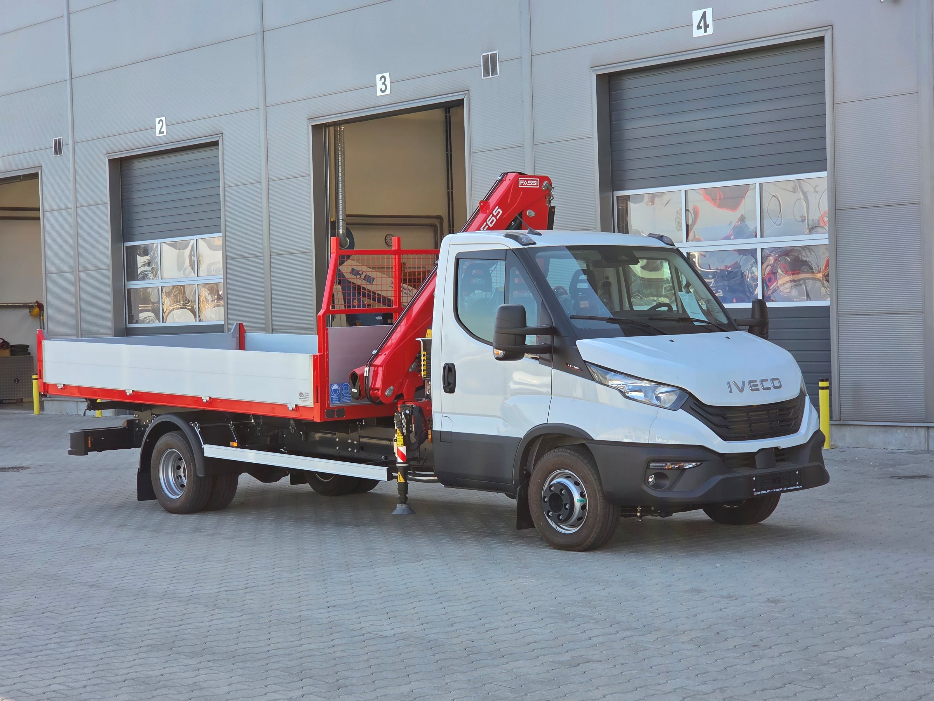 Fassi F65B.0.22 önrakodó darus autó + IVECO Daily 72C18H